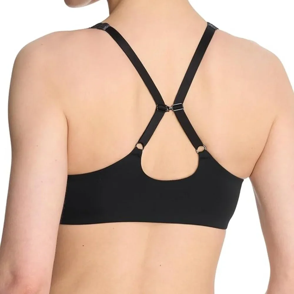 Natori Pure Luxe Convertible Front-Close Underwire Bra 738080 32DD NWT